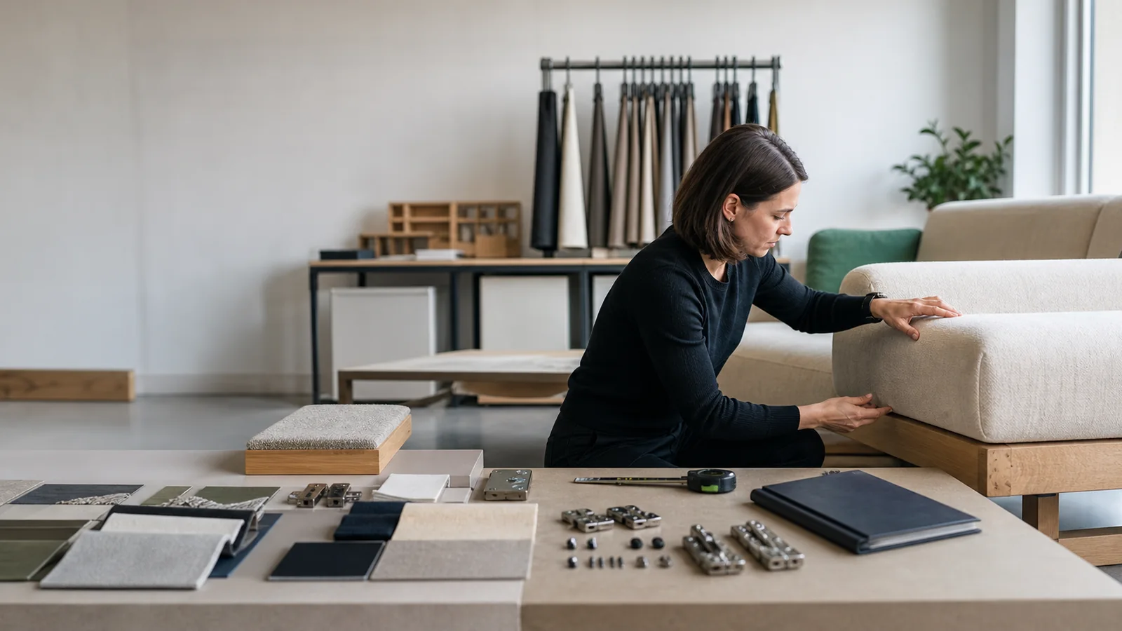 Furniture materials, construction details, and product evidence under compliance review