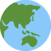 Asia-Pacific market icon